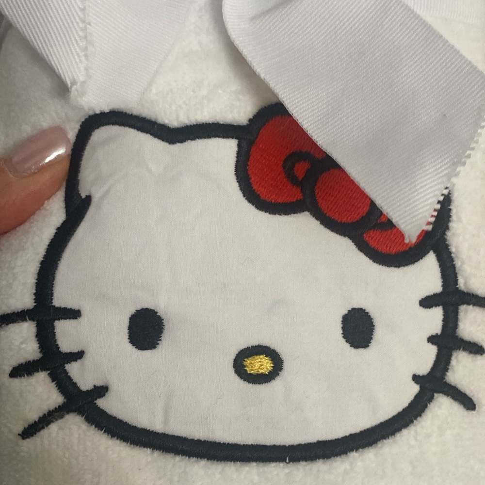 Hello Kitty Valentines Black White Hand Towel 2 Pack - Picture 6 of 6